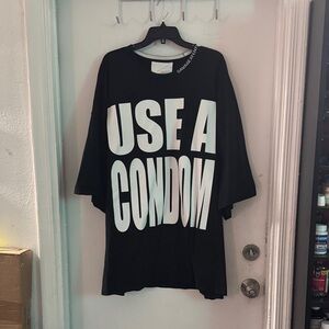 Savage X Fenty Black Graphic Tee